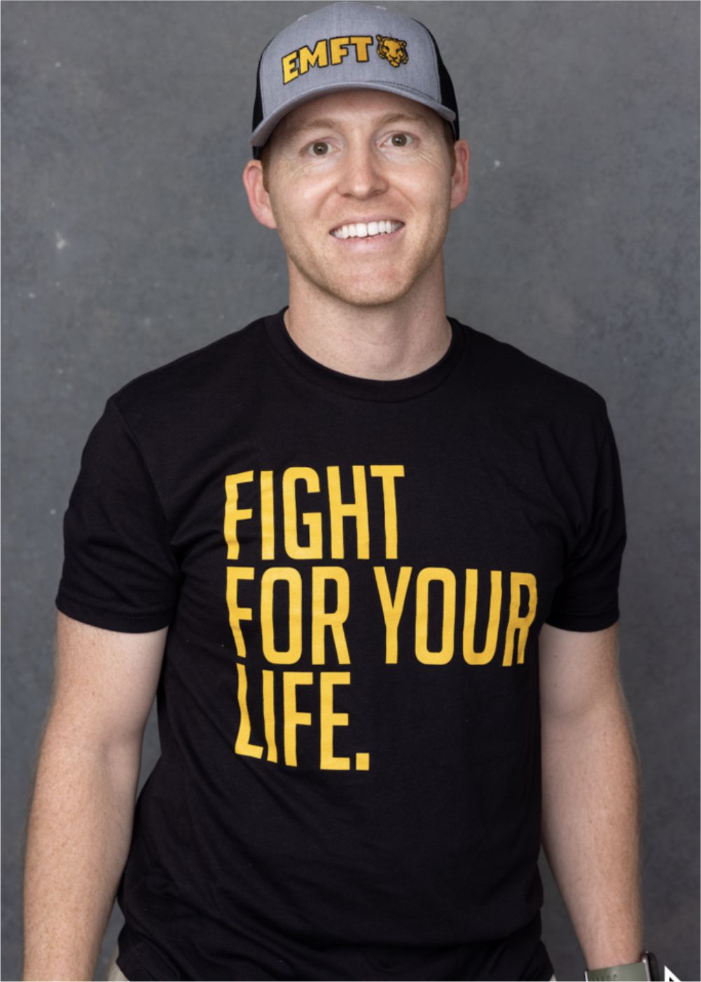 Stop waiting for someone to save you. Fight or your life.  Great t-shirt. Bold and brash-like you.